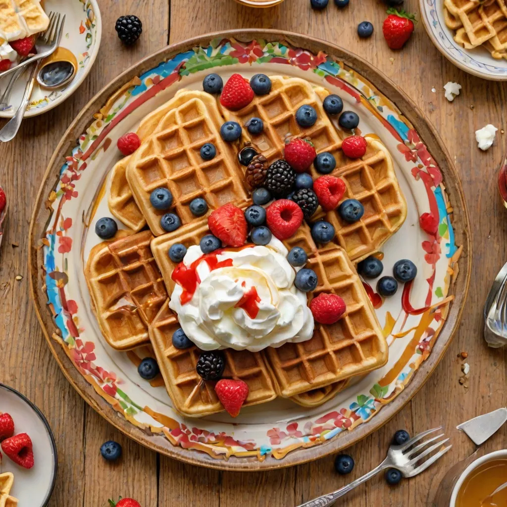 Gofry dla dzieci: szybki przepis na smaczną przekąskę